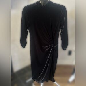 Alex Marie Elegant Black velvet dress